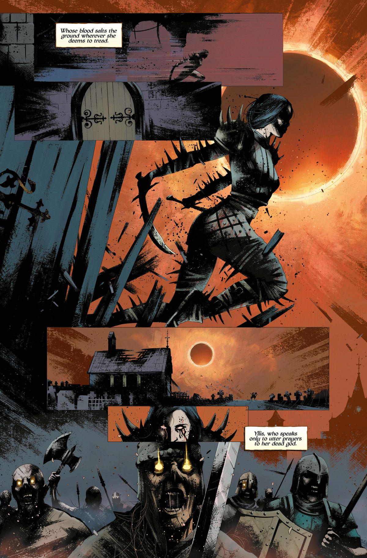 Pages from Dark Souls: The Willow King