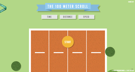 100 Meter Scroll