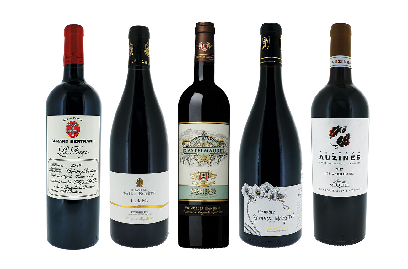 Corbieres red wines