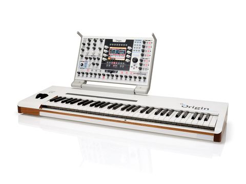 The Origin hooked up to a keyboard forms a new performance heavyweight.