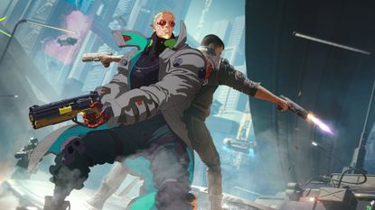 Weak Kingsley and V in Cyberpunk 2077 