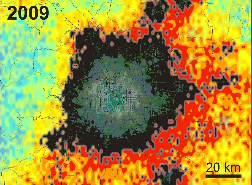 Beijing Urban Growth - 2009