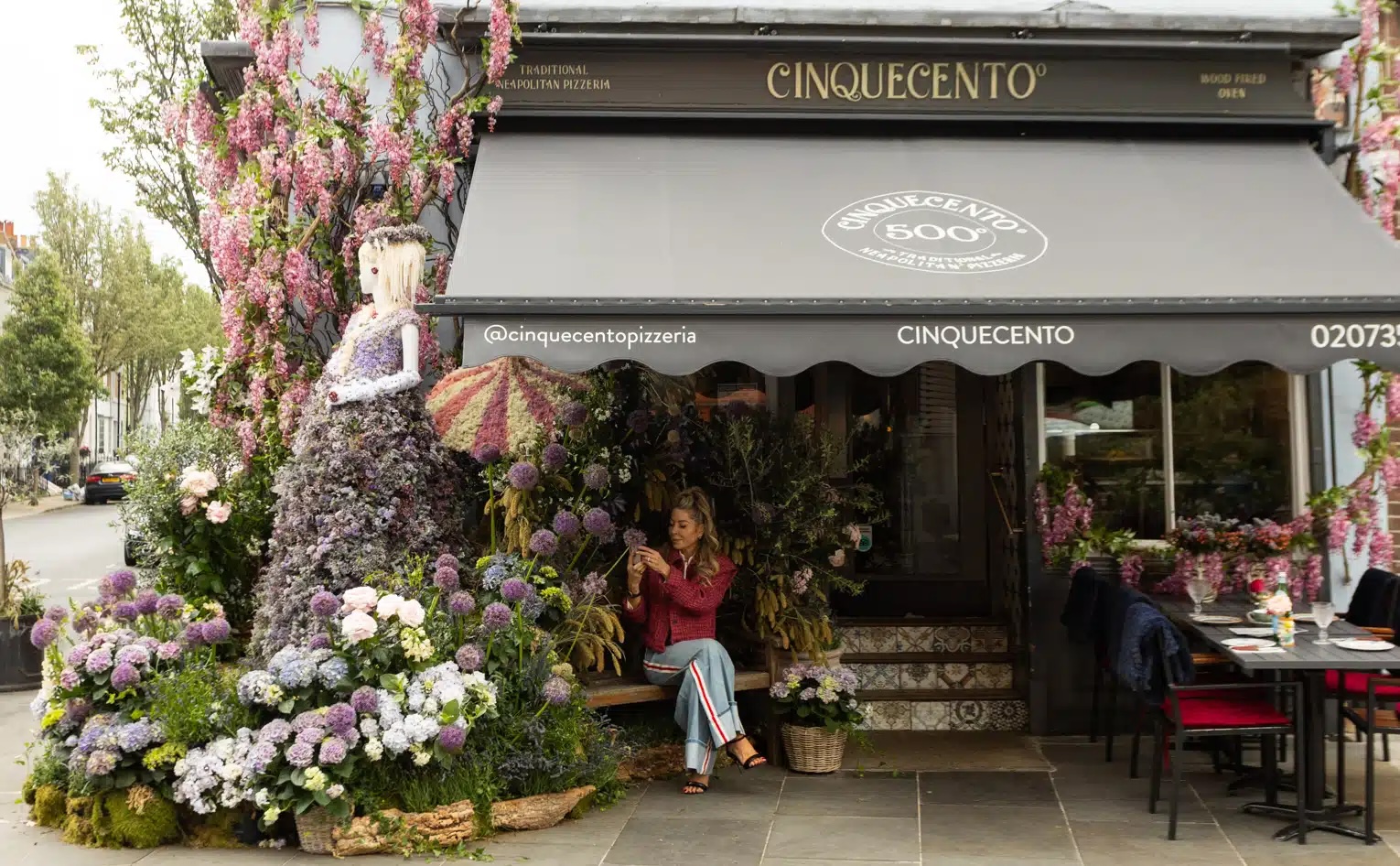 Cinquecento store at Chelsea In Bloom