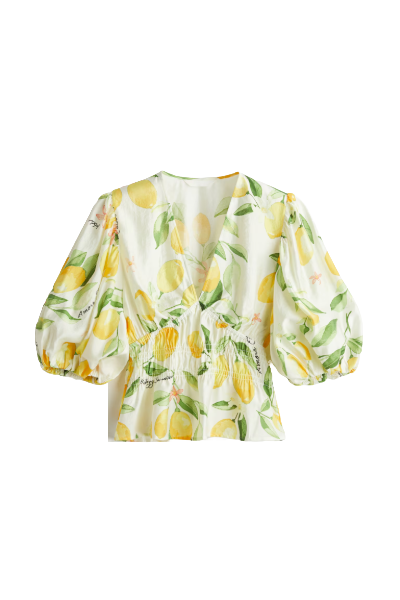 H&M, V-Neck Blouse