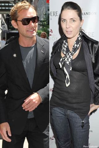 Jude Law and Sadie Frost - Jude Law issues writ to stop Sadie