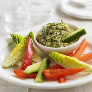 Lemon and Coriander Hummus