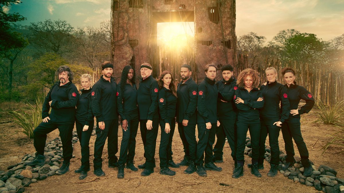 L-R Laurence Llewelyn-Bowen, Lottie Moss, Danny Cipriani, Leomie Anderson, Boris Becker, Una Healy, Kola Bokinni, Joe Thomas, Big Zuu, Mel B, Steph McGovern &amp; Shirley Ballas