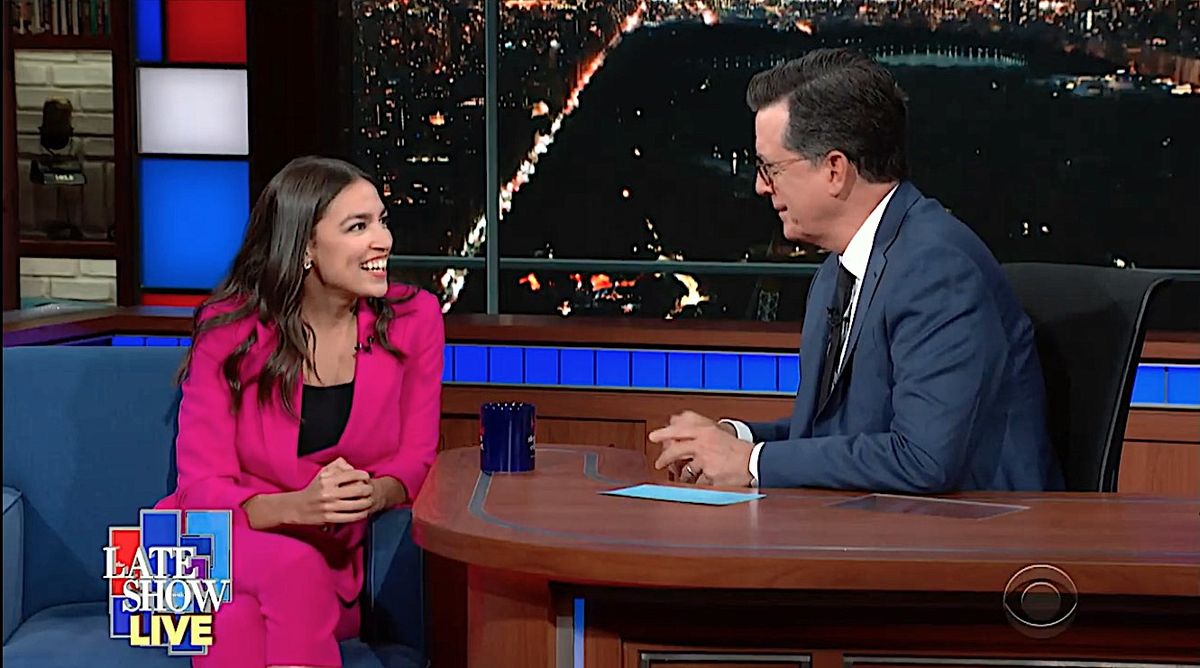 Colbert cheap ocasio cortez