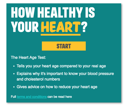 This online test reveals your likelihood of having a heart attack ...