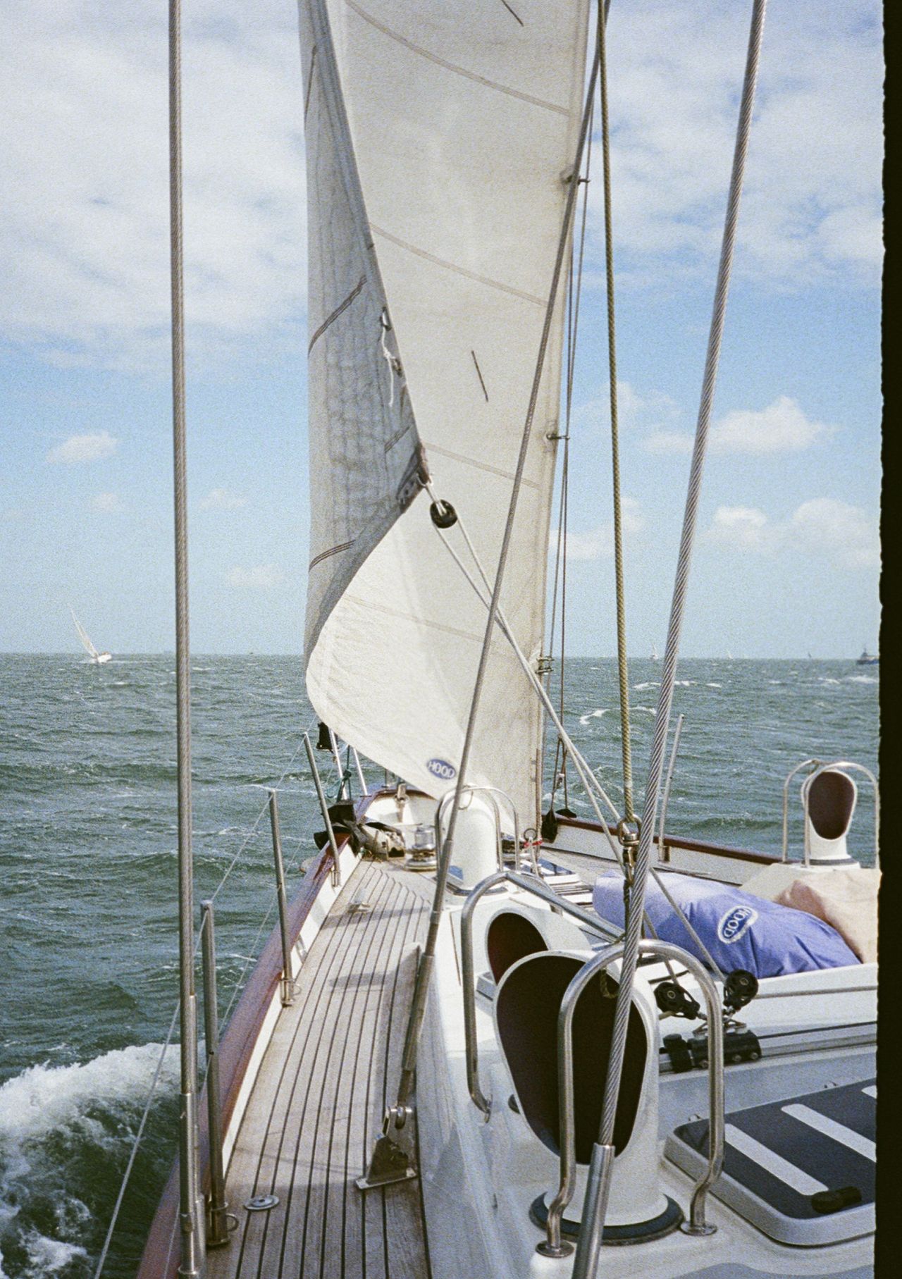 Pentax 17 films scans of sailing and yacht details