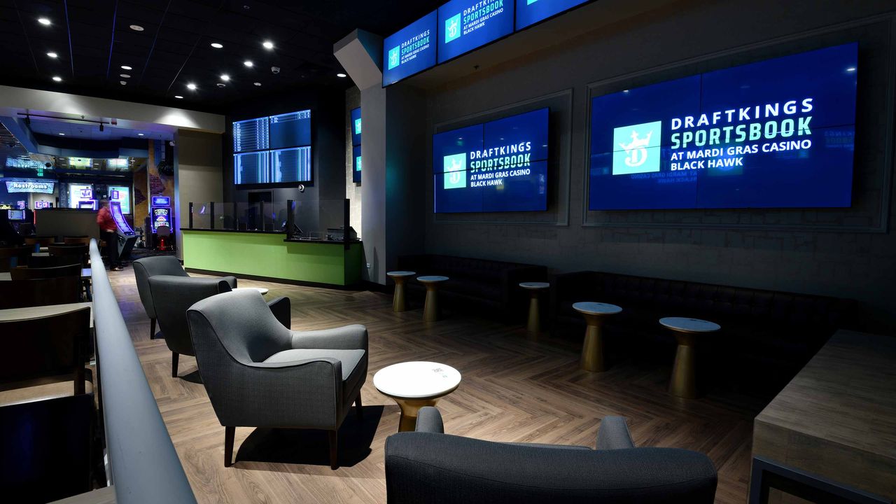 DraftKings sports betting lounge