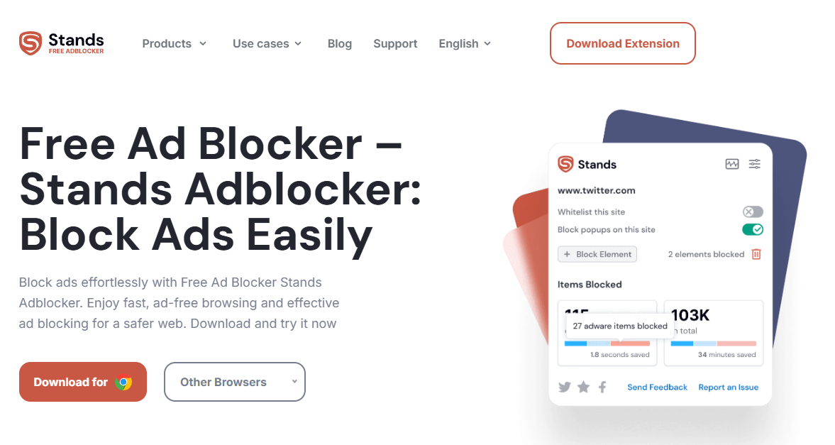Stands Free AdBlocker review
