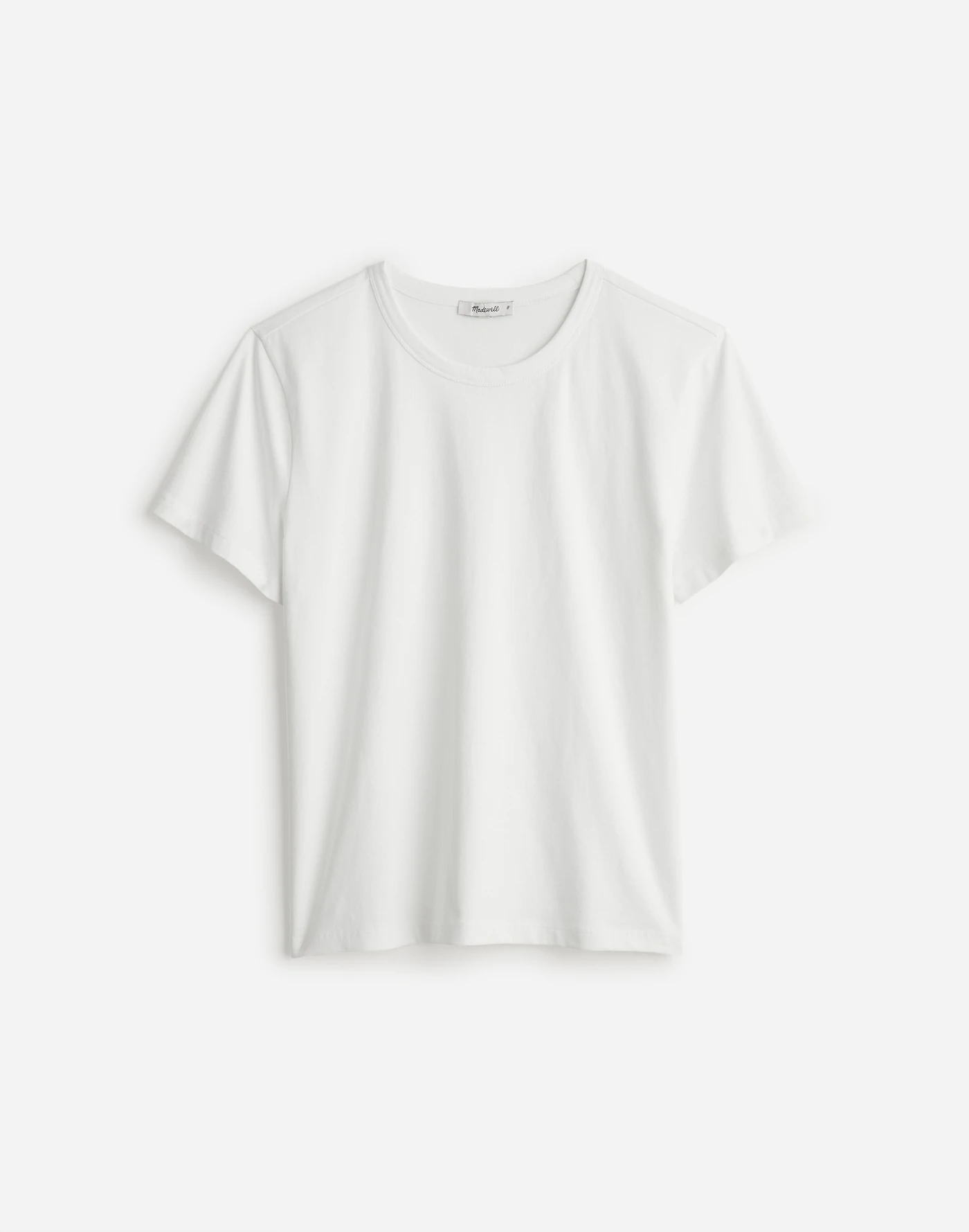 The Perfect Crewneck Tee in Allday Jersey