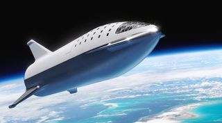 SpaceX's Starship art