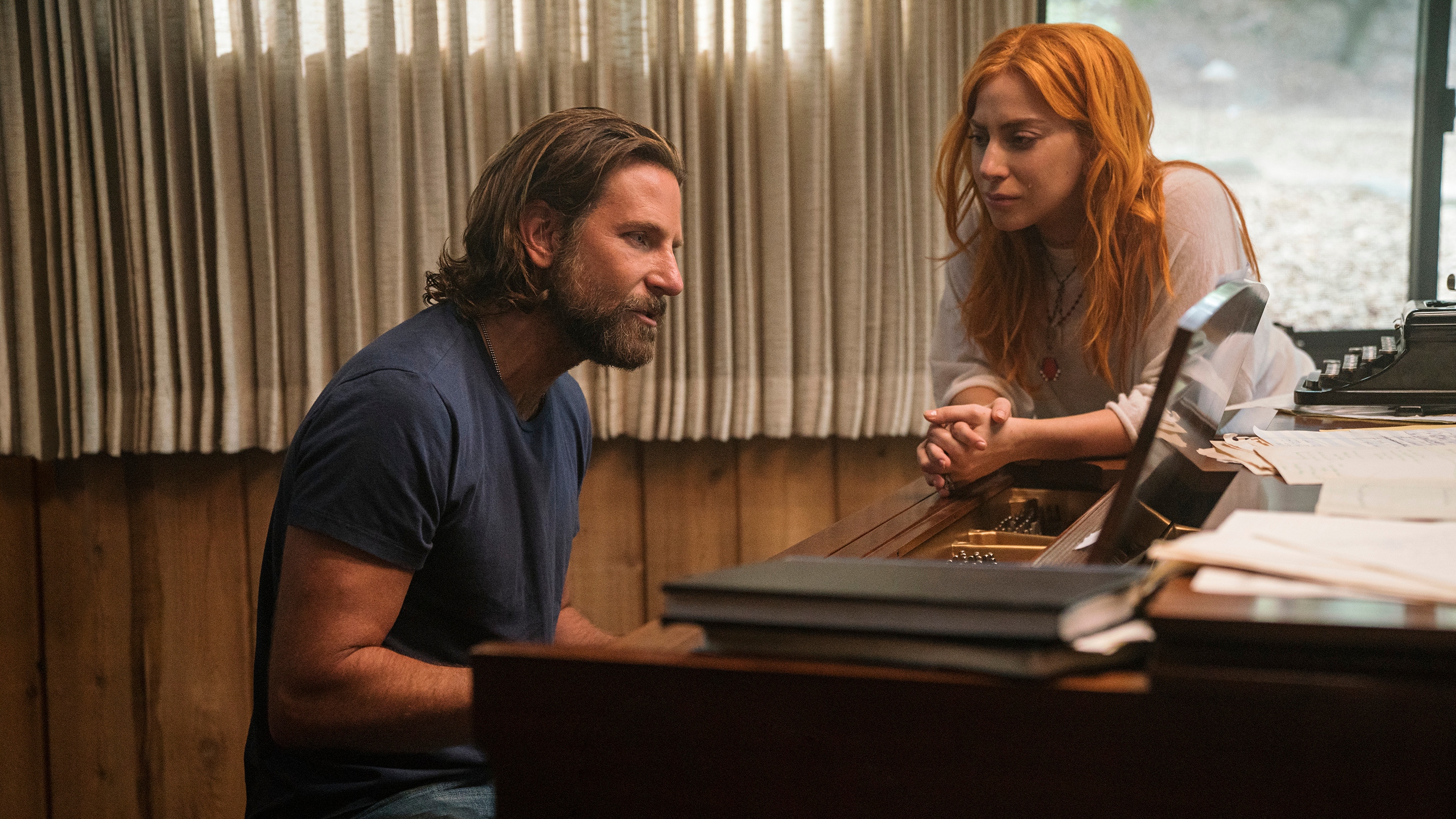 Bradley Cooper and Lady Gaga in A Star Is Born
