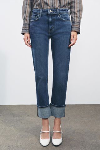 Zw Collection Slim Mid-Waist Jeans