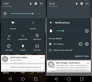 Android L Quick Settings