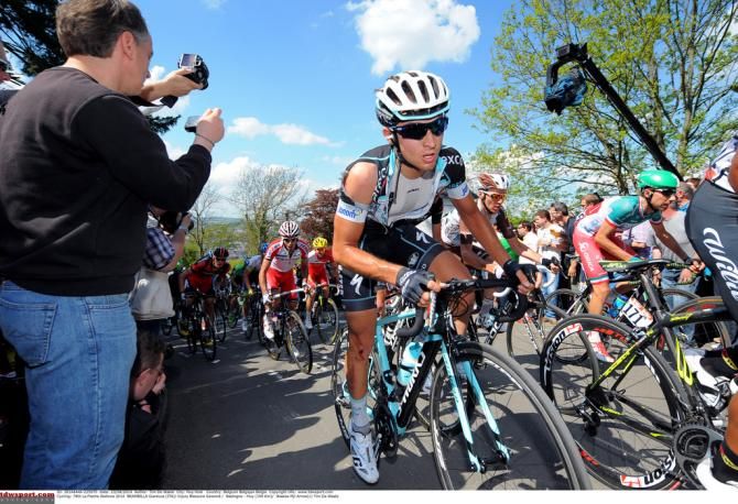 Gianluca Brambilla with a torn jersey