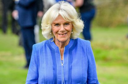 camilla duchess cornwall stuns white outfit royal engagement chelsea hospital