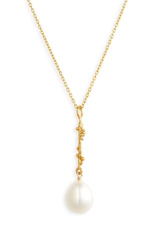 The Lustre of the Moon Freshwater Pearl Pendant Necklace