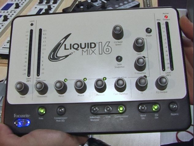 Focusrite's Liquid Mix 16 makes its debut at Musikmesse Frankfurt