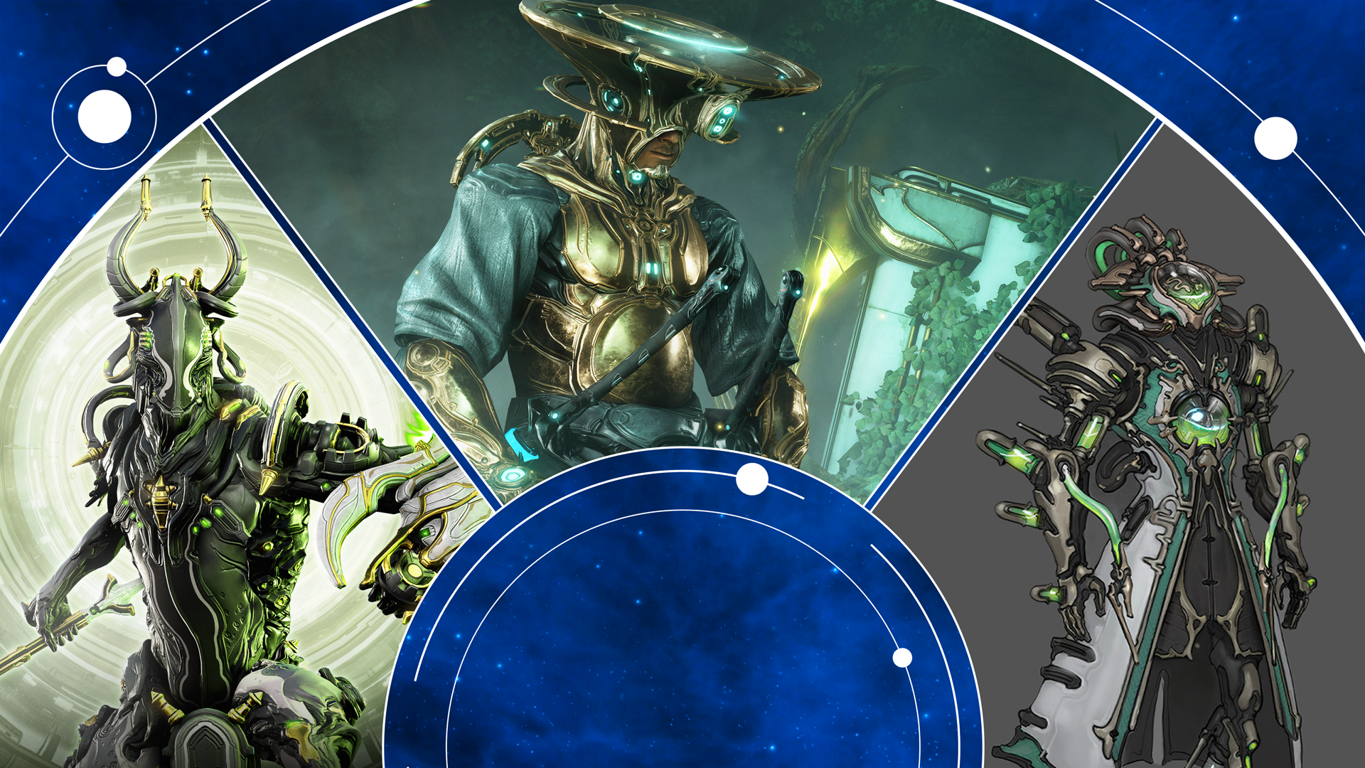 Promotional key art for the unnamed Fall 2025 Warframe update.