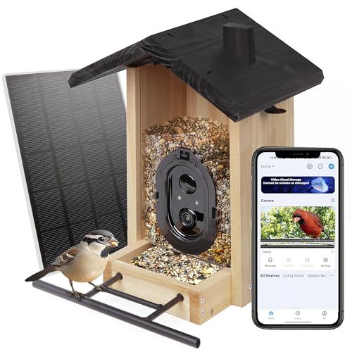Smart 3L Bird Feeder With Camera