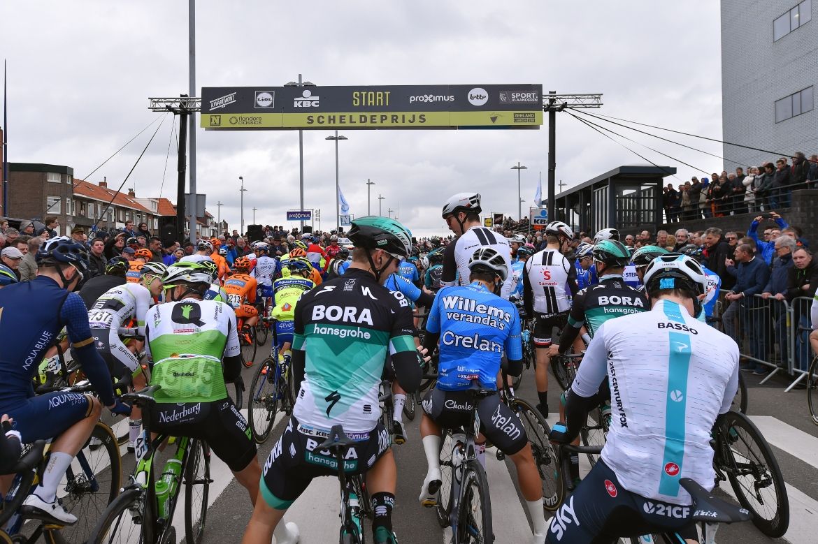 The 2018 Scheldeprijs started in the Netherlands