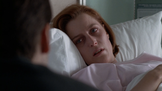 Gillian Anderson as Scully in the "Redux II" episode of The X-Files