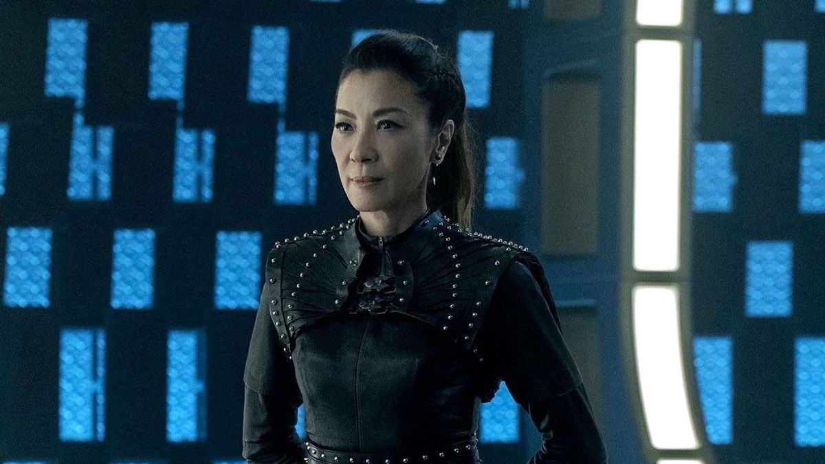 Michelle Yeoh as the Mirror Universe&#039;s Philippa Georgiou in Star Trek: Discovery