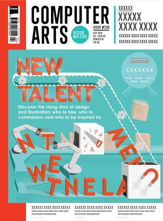 Cover design for CA's New Talent issue by Clare Dolan