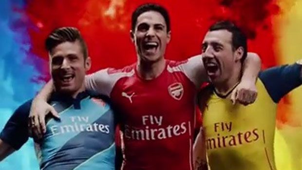 Arsenal unveil new Puma Kit