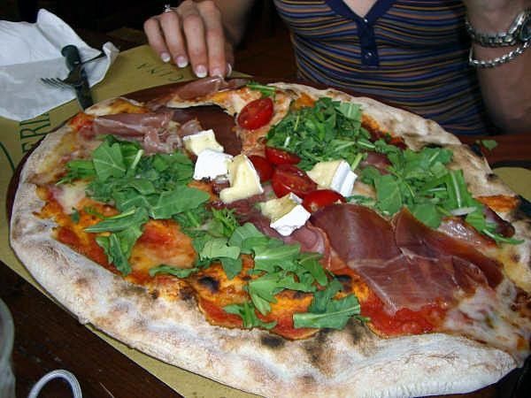 Some of the pizzas