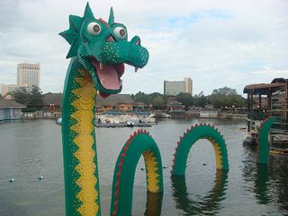 Lego art: sea monster