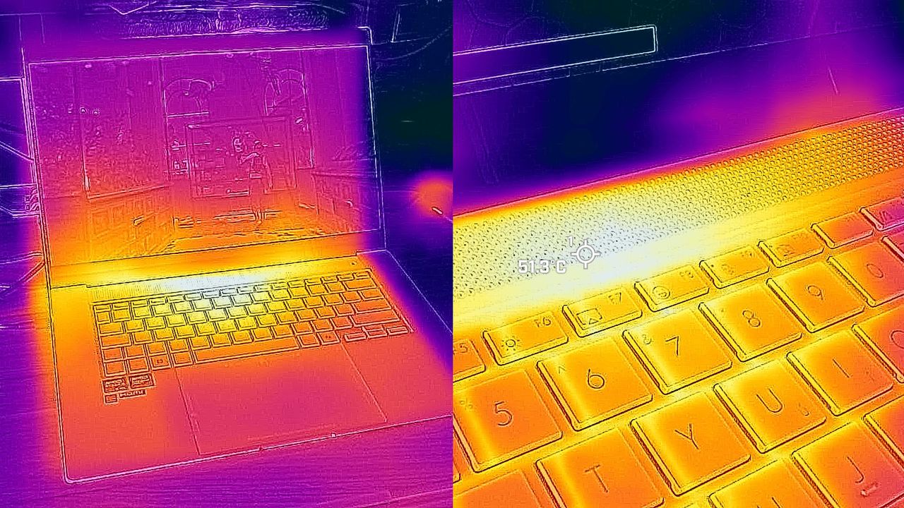 ASUS Zenbook S 16 thermal test