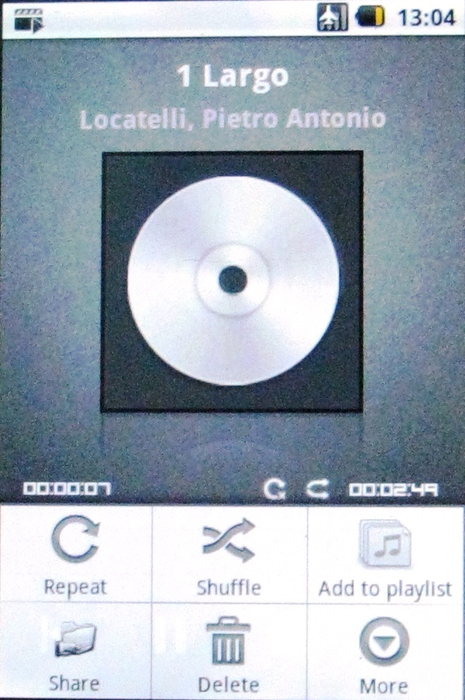 LG optimus gt540 music player 2