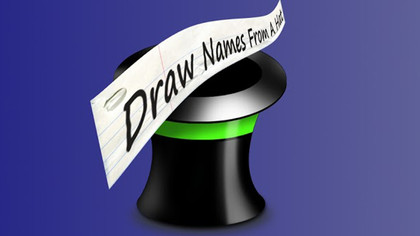 Draw names from a hat
