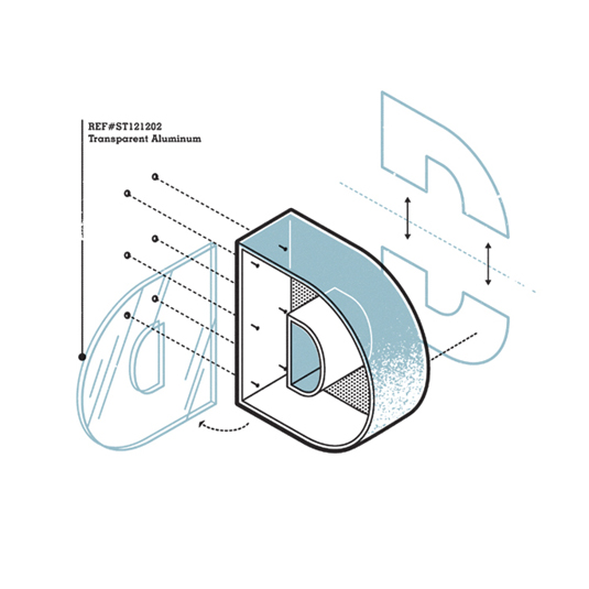 exploded typography
