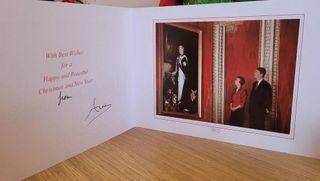 Princess Anne's Christmas card has finally been revealed