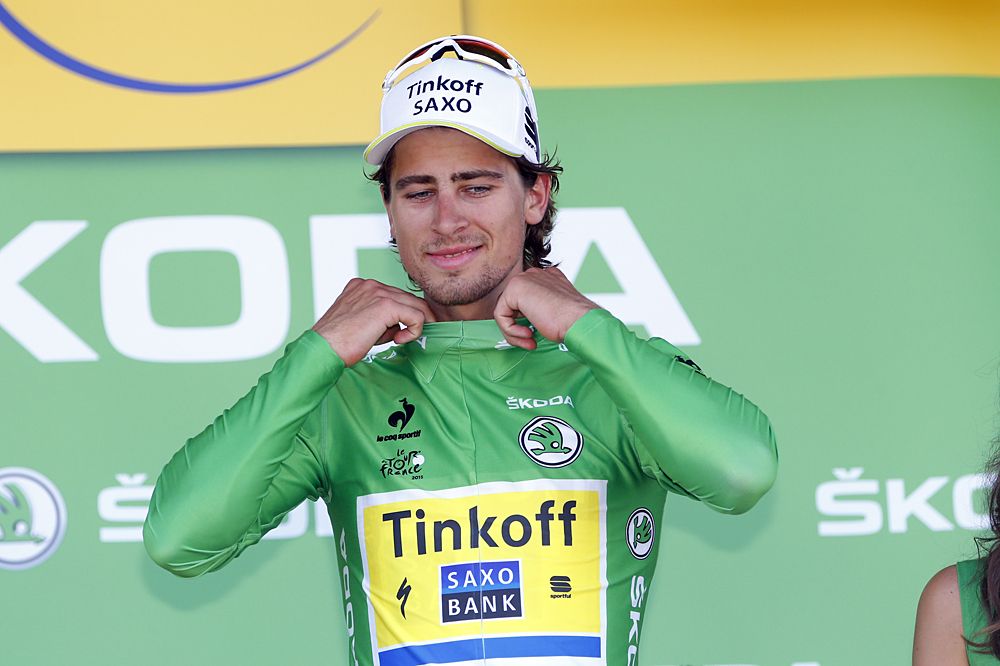 Peter Sagan relishes his return as points leader