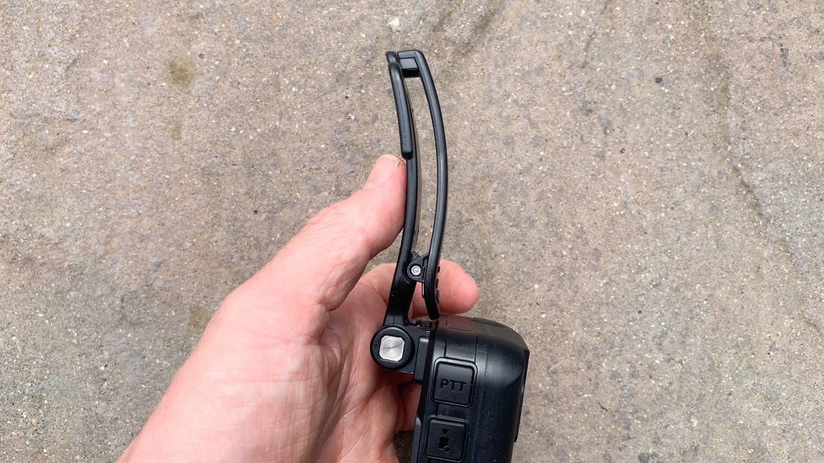 AeroTek T03 2K held in the hand with clip