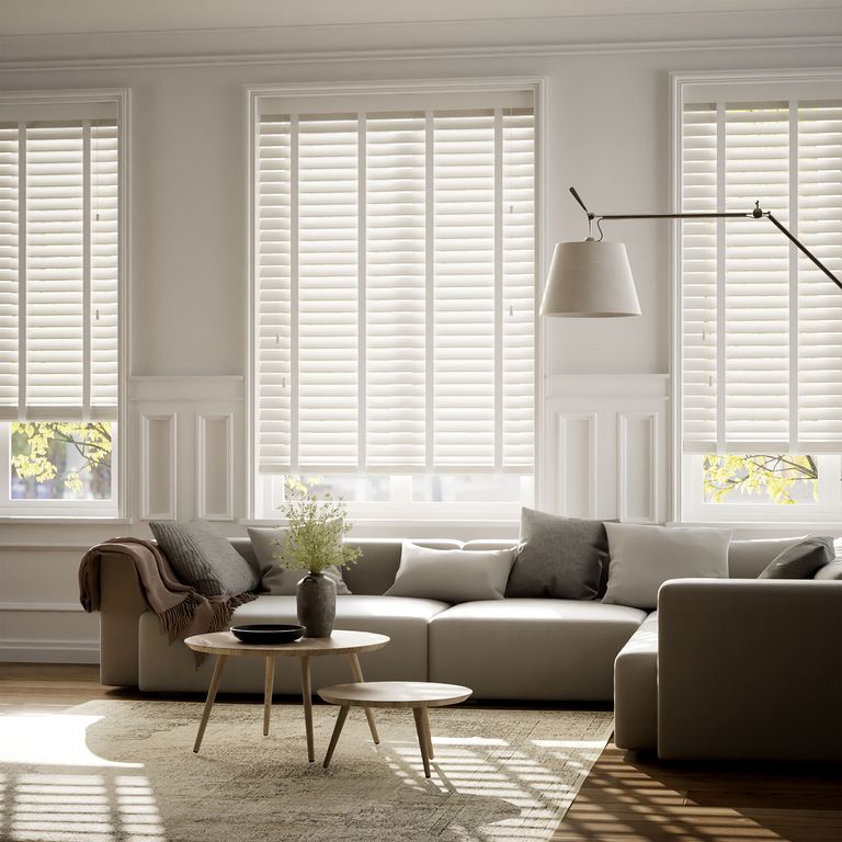 Living room blind ideas - stylish ways to dress your windows | Ideal Home