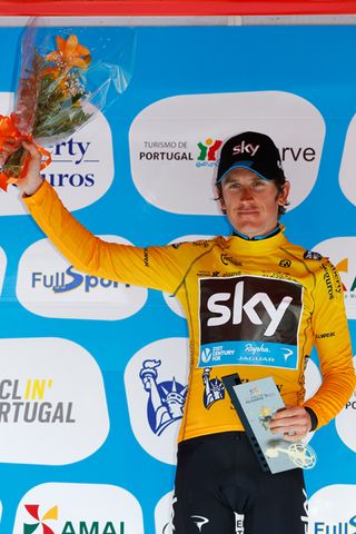 The 2015 Volta ao Algarve winner Geraint Thomas (Team Sky)