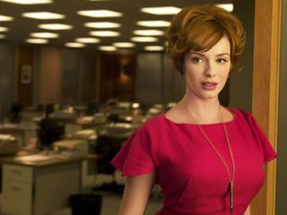 A quick chat with Mad Men's Christina Hendricks