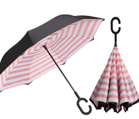BAGAIL Double Layer Inverted Umbrella Reverse Folding Umbrellas | Was $24.99, now $16.99