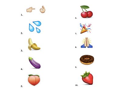 Sex-Emojis