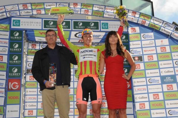 Peter Williams (Giordana Racing) wins the sprint jersey