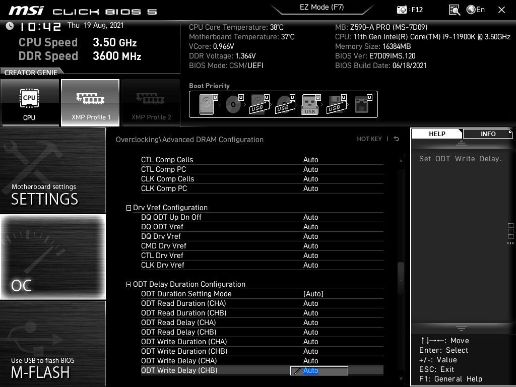 MSI MAG Z590-A Pro