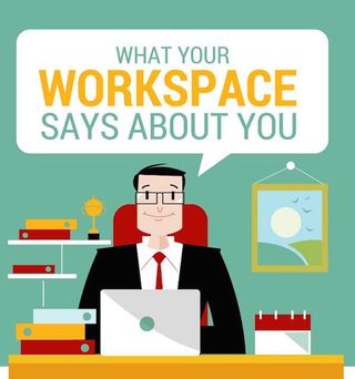 What your workspace says about you infographic