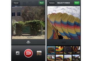 Imported clips can now be added to your Vin... sorry, 'Instagram Video'